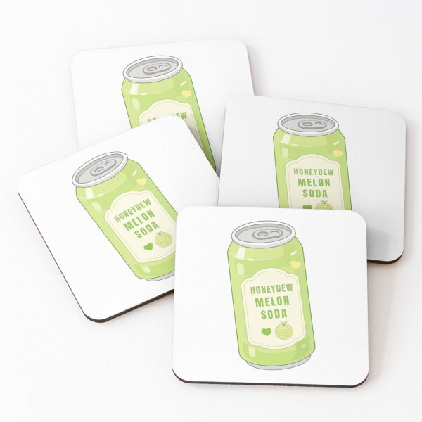 Item preview, Kawaii melon Soda Drink designed and sold by KJackArtwork.