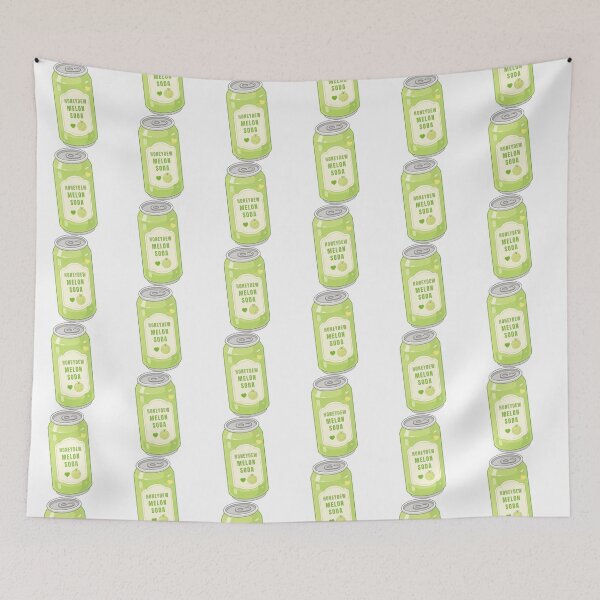 Item preview, Kawaii melon Soda Drink designed and sold by KJackArtwork.