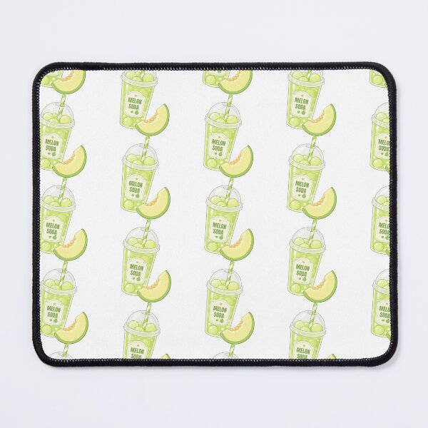 Item preview, Kawaii melon Soda Drink designed and sold by KJackArtwork.
