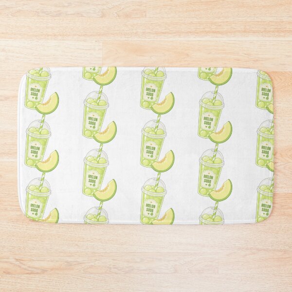 Item preview, Kawaii melon Soda Drink designed and sold by KJackArtwork.