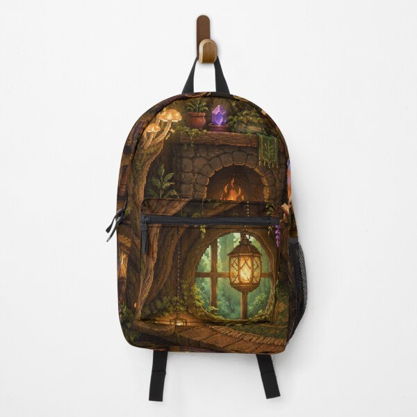 Item preview, Forest Sage Reading in an Enchanted Tree Library designed and sold by Sketchlegacy.