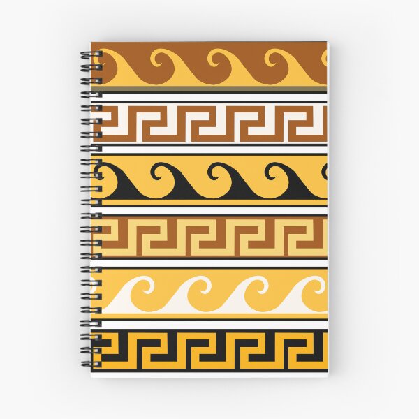 Item preview, Classic Greek Meander Border Pattern designed and sold by OrPolly.