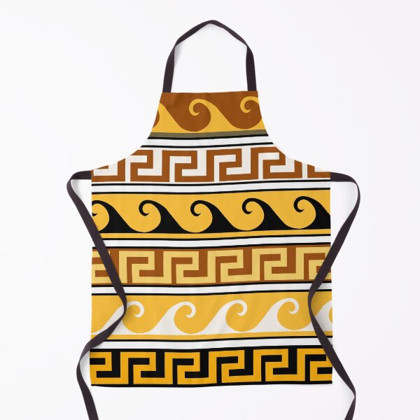 Item preview, Classic Greek Meander Border Pattern designed and sold by OrPolly.