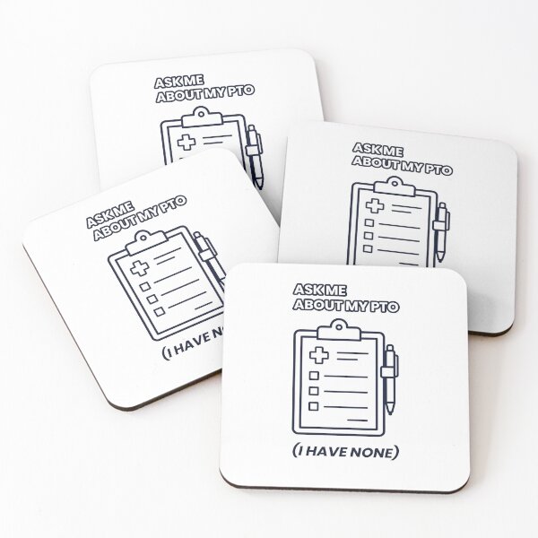 Item preview, Ask Me About My PTO Nurse Humor designed and sold by Brokenfinger.