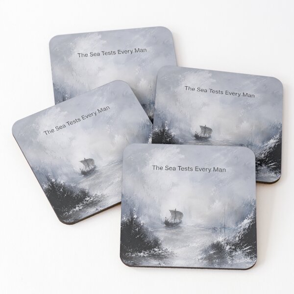 Item preview, The Sea Tests Every Man designed and sold by Saint Arts Studio.