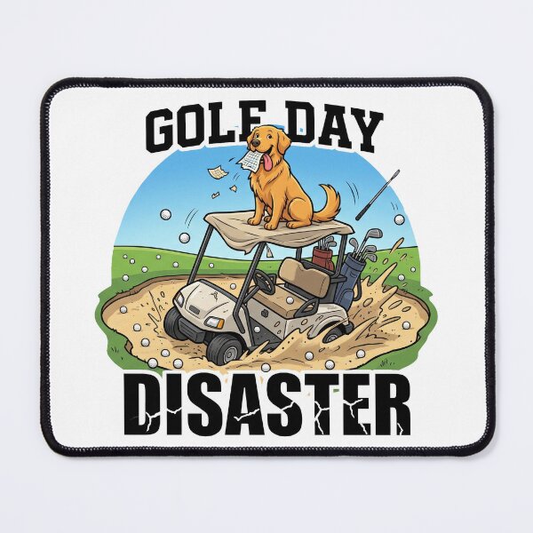 Item preview, Golden Golf Day Disaster designed and sold by zoughlal.