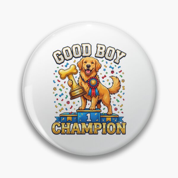 Item preview, Golden Good Boy Champion designed and sold by zoughlal.