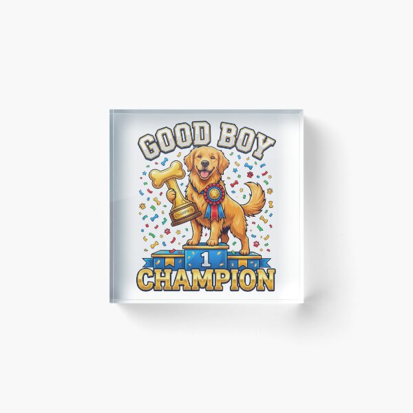 Item preview, Golden Good Boy Champion designed and sold by zoughlal.