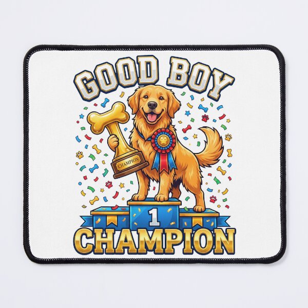 Item preview, Golden Good Boy Champion designed and sold by zoughlal.