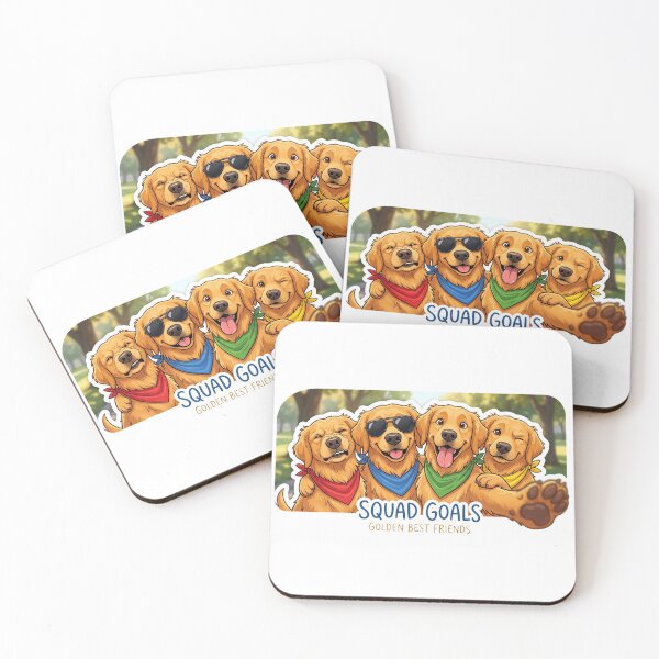 Item preview, Golden Best Friend Squad designed and sold by zoughlal.
