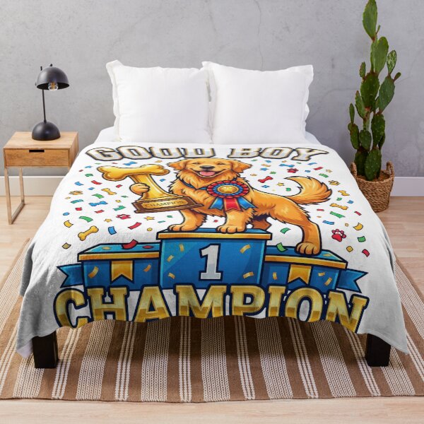 Item preview, Golden Good Boy Champion designed and sold by zoughlal.