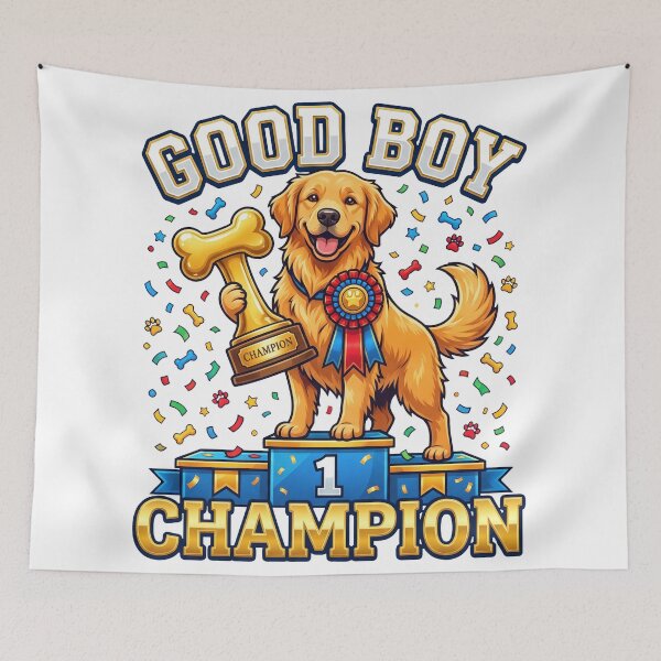 Item preview, Golden Good Boy Champion designed and sold by zoughlal.