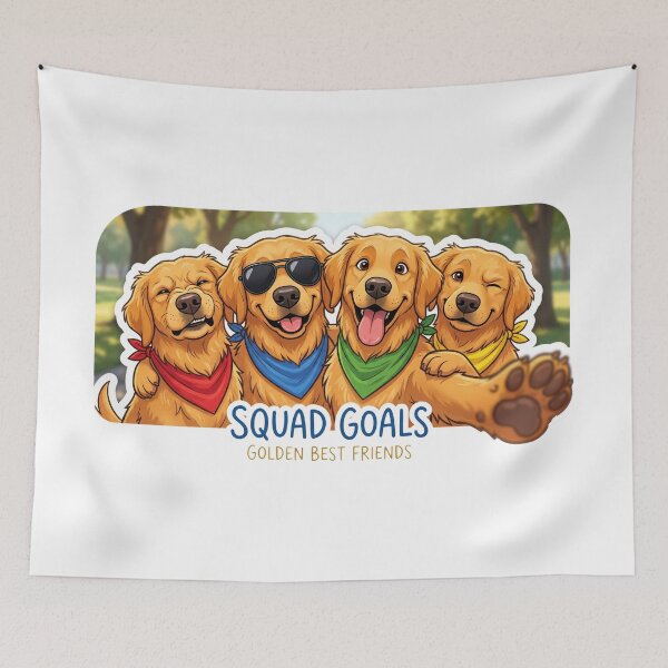 Item preview, Golden Best Friend Squad designed and sold by zoughlal.