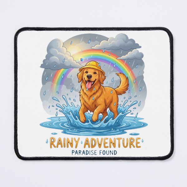 Item preview, Golden Rainy Day Adventures designed and sold by zoughlal.