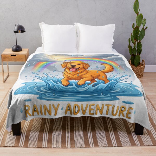 Item preview, Golden Rainy Day Adventures designed and sold by zoughlal.