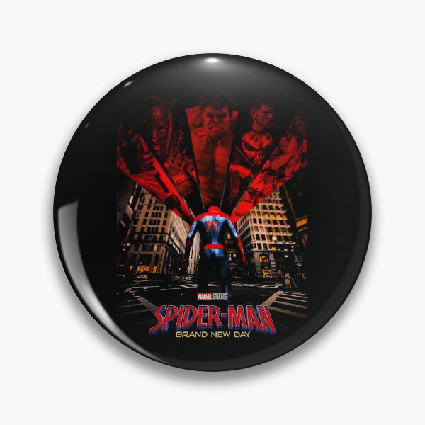 Item preview, Spider Hero Red Sky City Cinematic Comic Poster designed and sold by Krasnovaovaova.