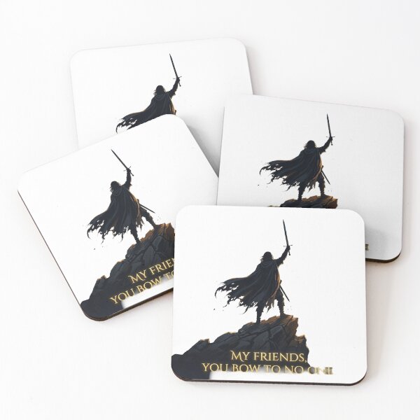 Item preview, You Bow To No One Aragorn Lord of the Rings designed and sold by LunaMarkos.