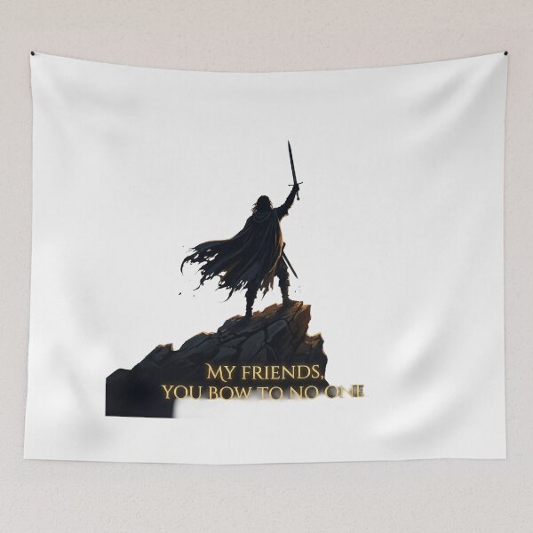 Item preview, You Bow To No One Aragorn Lord of the Rings designed and sold by LunaMarkos.