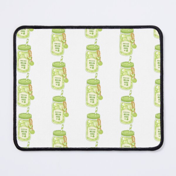 Item preview, Kawaii melon Soda Drink designed and sold by KJackArtwork.