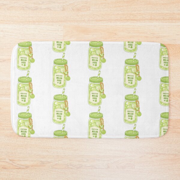 Item preview, Kawaii melon Soda Drink designed and sold by KJackArtwork.