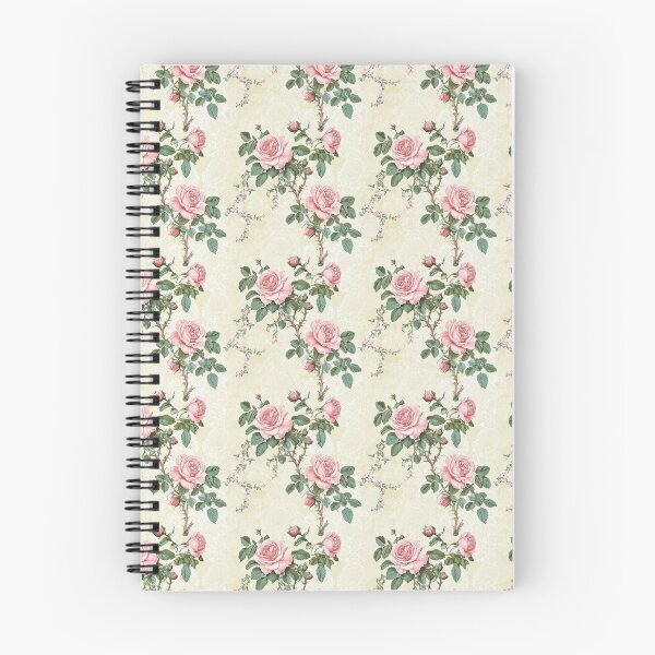 Item preview, Vintage Shabby Chic Rose Cottage Pattern  designed and sold by LouieVanille.