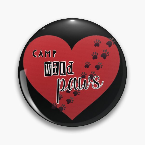 Item preview, Camp Wild Paws, digital doodle designed and sold by GiSilver.