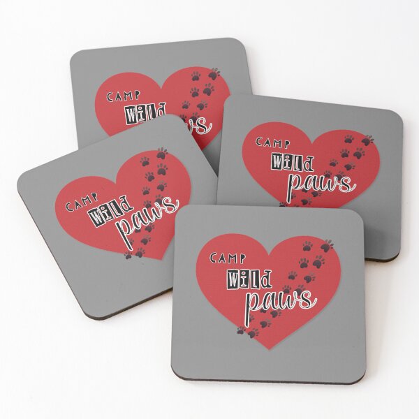 Item preview, Camp Wild Paws, digital doodle designed and sold by GiSilver.