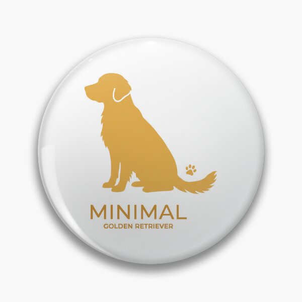Item preview, Minimal Golden Retriever Silhouette designed and sold by zoughlal.