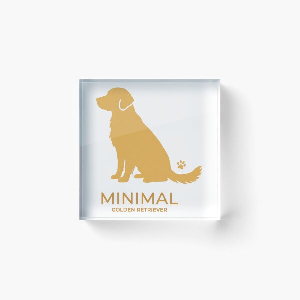 Item preview, Minimal Golden Retriever Silhouette designed and sold by zoughlal.