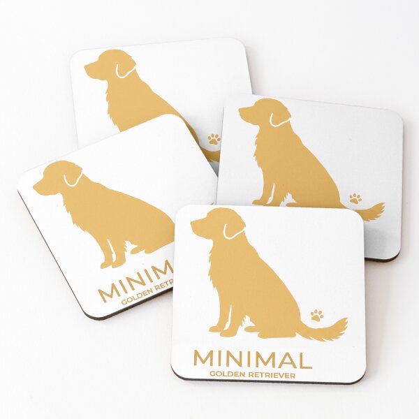 Item preview, Minimal Golden Retriever Silhouette designed and sold by zoughlal.