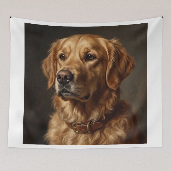 Item preview, Golden Retriever Classic Portrait designed and sold by zoughlal.