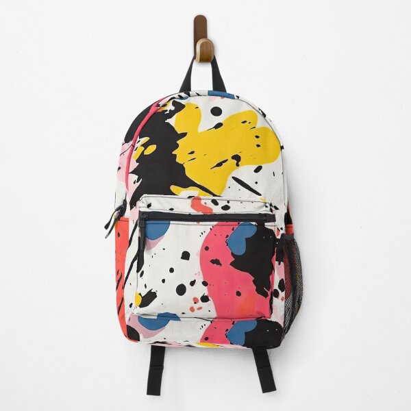 Item preview, Primary Colors Abstract Paint Drip Studio Pattern designed and sold by VibeShift Studio.