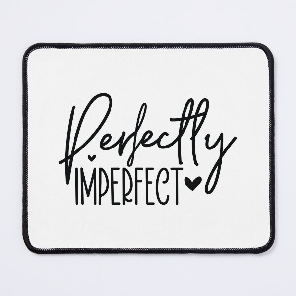 Item preview, Perfectly Imperfect - Motivational Quotes Retro Vintage Aesthetic Cute Self Love Gift designed and sold by FuzionRaptor.