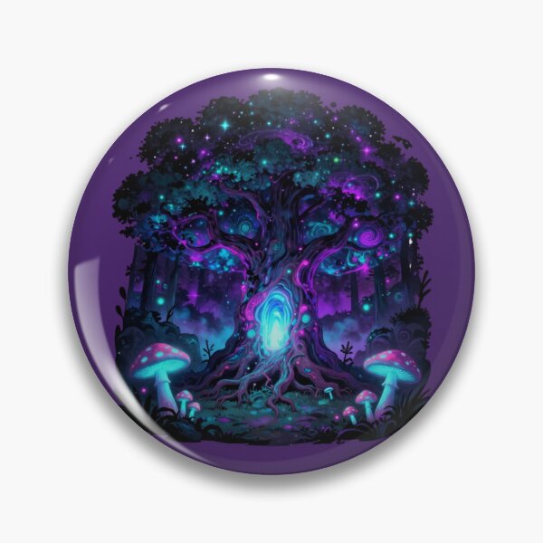 Item preview, Fantasy Forest at Night designed and sold by GoGreenlove.