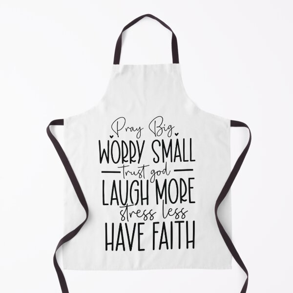 Item preview, Pray Big Worry Small Trust God Laugh More - Motivational Quotes Retro Vintage Faith Gift designed and sold by FuzionRaptor.