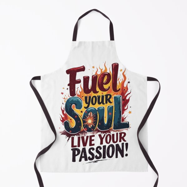 Item preview, Fuel Your Soul – Live Your Passion Typography Design designed and sold by GlowAura7.