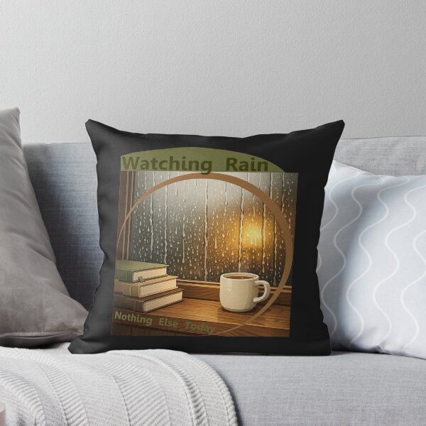 Item preview, Watching Rain designed and sold by QuietNovaShop.