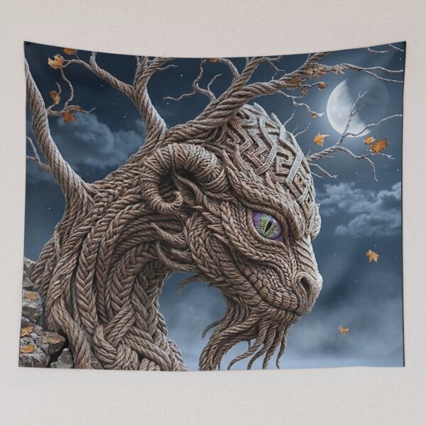 Item preview, Moonlit Whispering Forest Guardian designed and sold by JUTElCONIC.