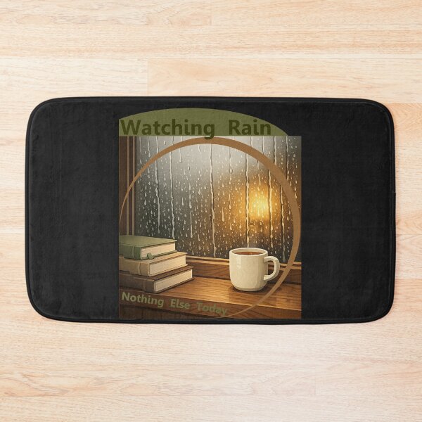 Item preview, Watching Rain designed and sold by QuietNovaShop.