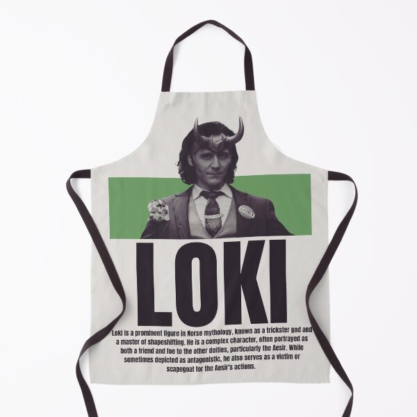 Item preview, Loki God of Mischief Vintage: Marvel Antihero Silhouette and Glorious Purpose Movie Quotes Poster designed and sold by benja-08.