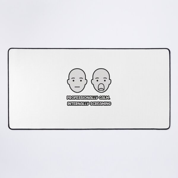 Item preview, Professionally Calm Internally Screaming ER Nurse designed and sold by Brokenfinger.