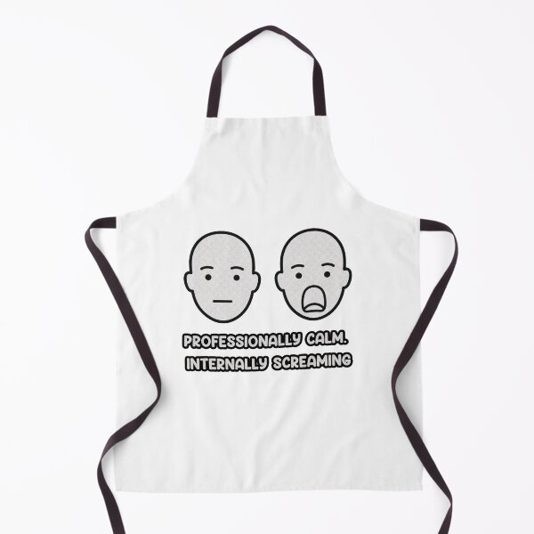 Item preview, Professionally Calm Internally Screaming ER Nurse designed and sold by Brokenfinger.