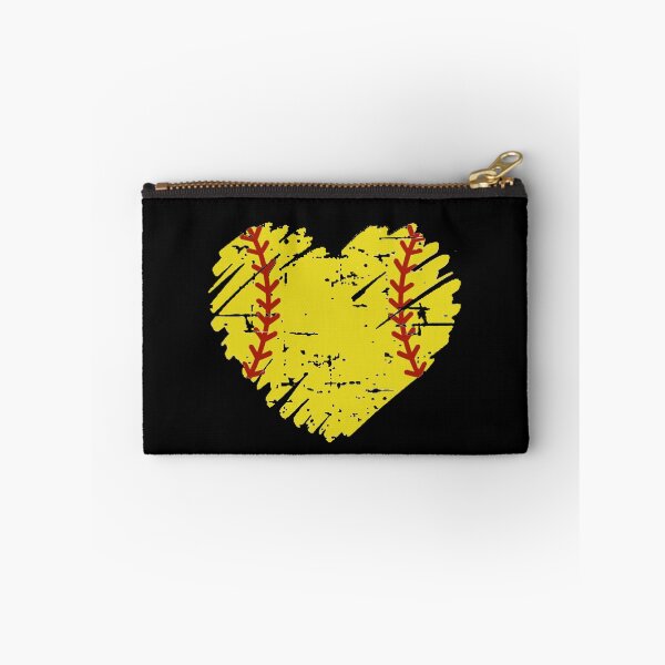 Item preview, Distressed Softball Heart  designed and sold by Gbriel3.