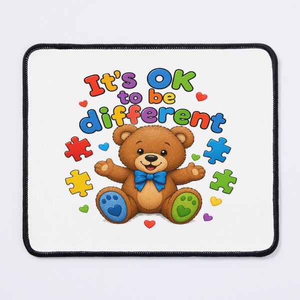 Item preview, Teddy Bear Different not Less designed and sold by Mother Daughter Drawings .