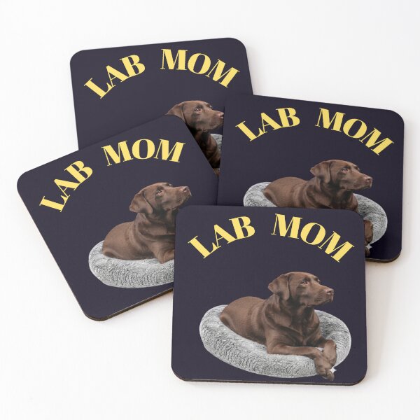 Item preview, CHOCOLATE BROWN LABRADOR RETRIEVER - LAB MOM designed and sold by PRINTSCHARMINGM.