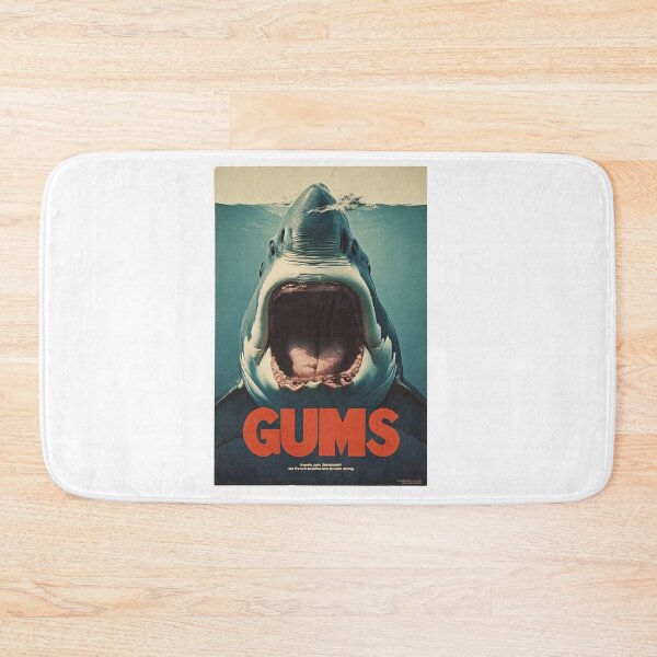 Item preview, Gums - Jaws Parody Poster! designed and sold by IanBakerToons.