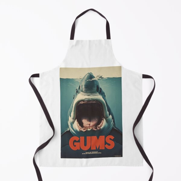 Item preview, Gums - Jaws Parody Poster! designed and sold by IanBakerToons.