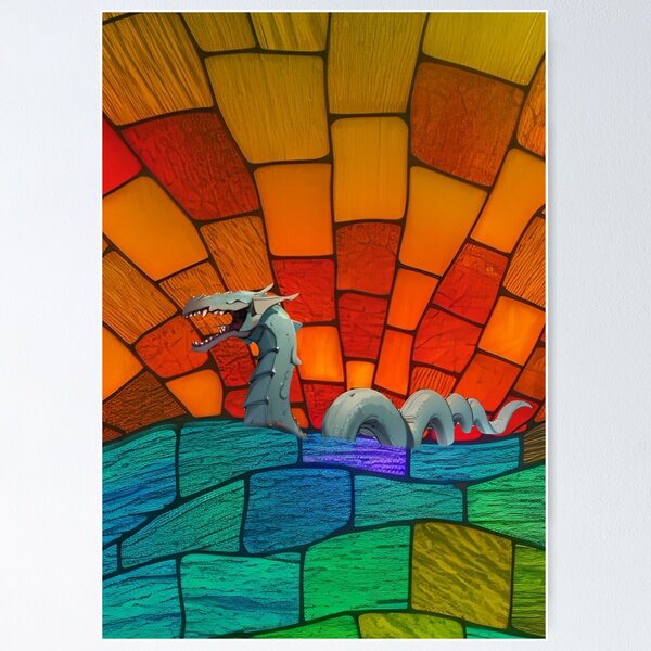 Item preview, Sea serpent designed and sold by Glenbobagins.