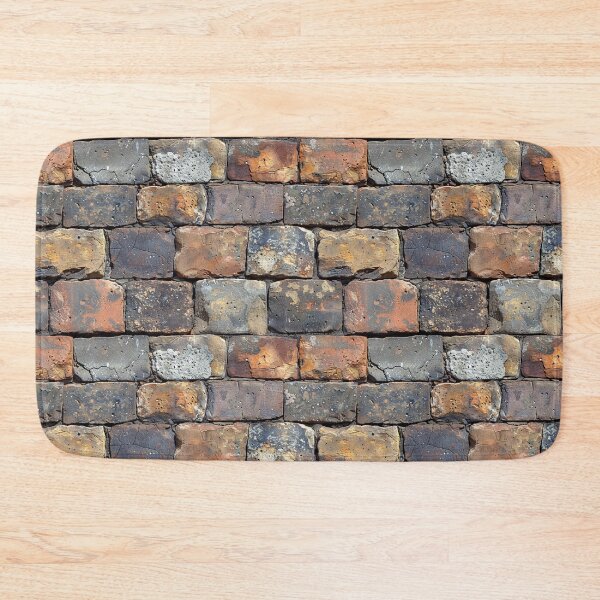 Item preview, Rustic Vintage Weathered Brick Wall Pattern designed and sold by NTGUILTY.
