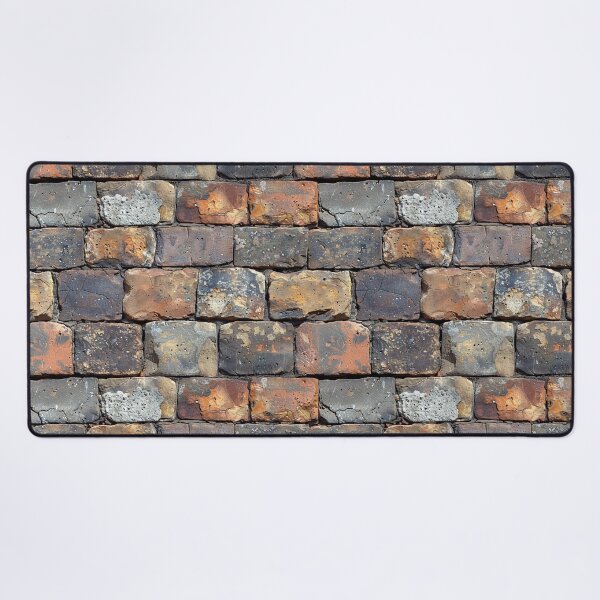 Item preview, Rustic Vintage Weathered Brick Wall Pattern designed and sold by NTGUILTY.